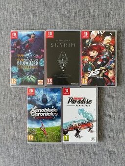 Hry na nintendo switch