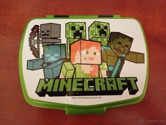 Minecraft svačinový box top stav