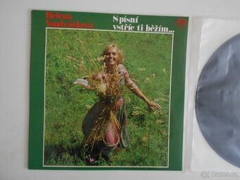 HELENA VONDRÁČKOVÁ - S PÍSNÍ VSTŘÍC TI BĚŽÍM - LP
