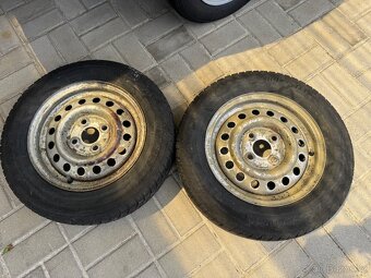 Kompletní kola na přívěsný vozík 155/70 R13, rozteč 4x100