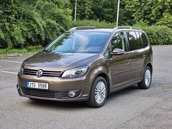 VW - Volkswagen Touran CUP 1.6 TDI, 85tkm, webasto, samopark