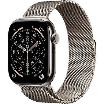 Apple Watch 11, 46 mm Natural Titanium Milanese - 1