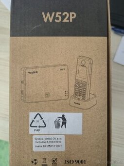 IP Poe bezdrátový telefon Yealink w52P