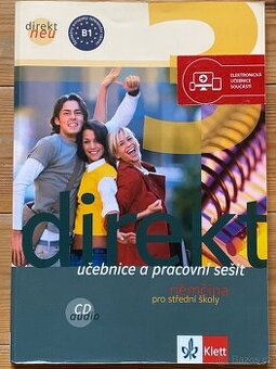 DIREKT 3 učebnice a prac. sešit němčiny