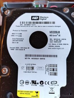 HDD Western Digital Caviar WD3200JB