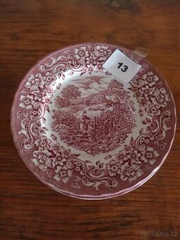 Anglický porcelán č.13 -dezertní talíře