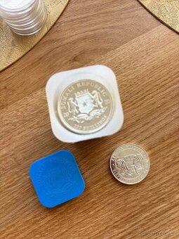 Stříbrná mince 100 Shillings - 1 Oz 2020 - Elephant