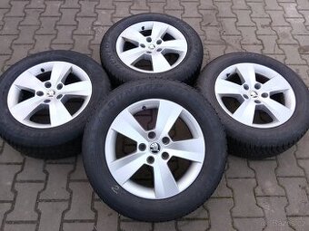 Zimní alu disky originální Škoda Superb III 5x112 R16