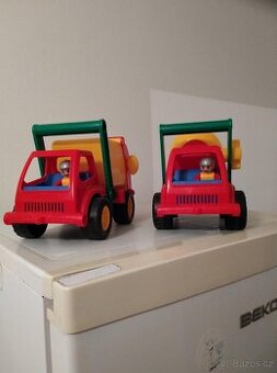 Auto popelářské + auto míchačka na beton LENA