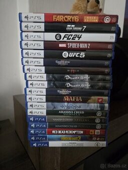 Nabídka PS4 a PS5 her