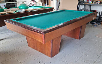 Kulečník karambol HELTA 210 - břidlice 4cm, nové plátno