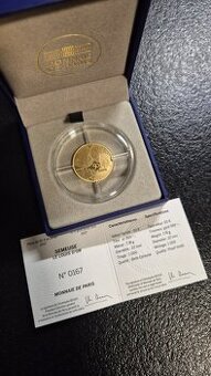 Zlatá mince Monnaie de Paris – 50 € 2017 „La Semeuse – Le"