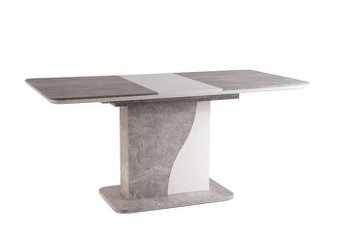 SYRIUS - jídelní stůl rozkládací 120-160 x 76 x 85