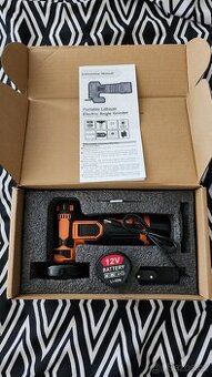 Prodám novou akumulátorovou úhlovou brusku 12V