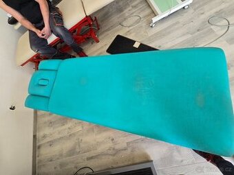 Elektrické Masážní lehátko AKCE PROFI modré