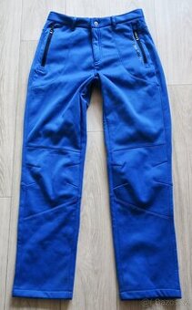 Softshellové zateplené kalhoty vel. 12-14 let