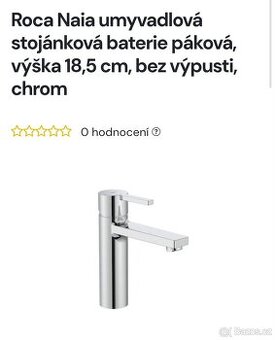 Umyvadlová baterie Roca