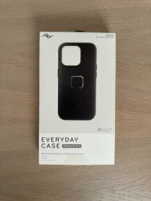 Peak Design Everyday Case iPhone 15 Pro šedý
