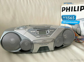 Radiomagnetofon s CD přehrávačem Philips