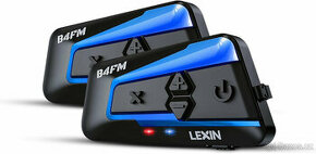 LEXIN B4FM Bluetooth Intercom Dual nebo Single Pack