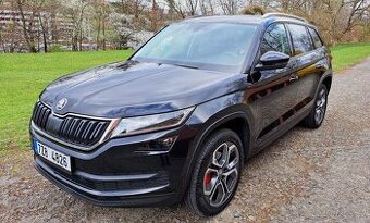 Škoda Kodiaq 2020, DSG, kamera, tažné, Alu 19, po servisu a