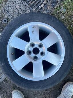 Škoda Fabia 5x100 15 ET43 sjete pneu