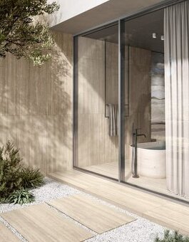Venkovní dlažba Icona 60x120 cm tl. 2 cm imitace travertinu