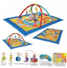 Hrací deka TAF TOYS s hrazdou - "Zvídálek"