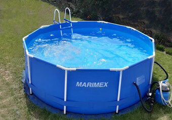 Bazén Marimex Florida 3,05 x 0,91m s příslušenstvím, schůdky