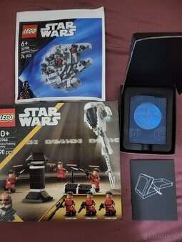 Lego Star Wars 40765 + model Millennium Falcon a karta