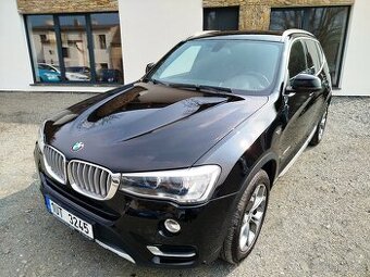 BMW X3 FACELIFT, 3.0D 190kW, r.v. 8/2015, naj. 184.822km.