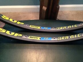 Koupím ráfek mavic sup ceramic 217 32 děr černý - 1