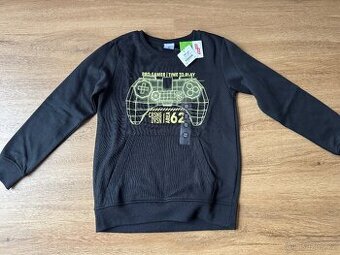 NOVÁ mikina Gamer, vel. 146/152 (10-12 cm).