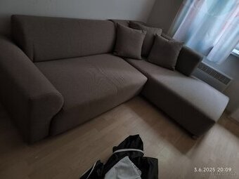 Rohový gauč rozkladací