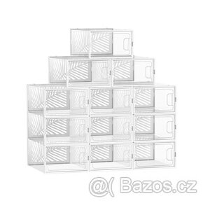 NOVÉ Úložné boxy / botník (12 ks) - LSP106W12 - 1
