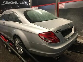 MERCEDES BENZ CL500, W216, 285KW,N.D.,DOKLADY,2007