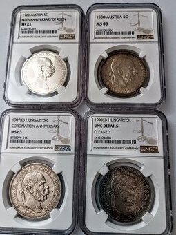 MINCE FJ.I. 5KORONY PREVEDENIE NGC