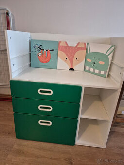 Přebalovací pult a komoda Smastad, Ikea