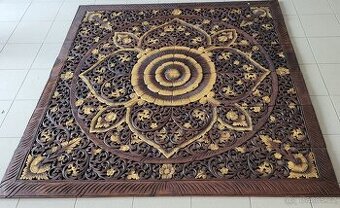Dřevěná mandala
