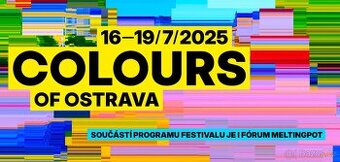 Colours of Ostrava 2025 / 2 lístky / 4 dny / dospělí