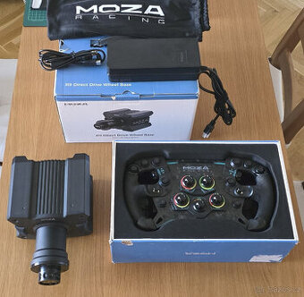 Základna MOZA R9 Direct Drive Wheelbase + Volant Moza GS