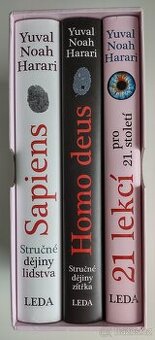 3x Harari v dárkovém boxu (Sapiens, Homo deus, 21 lekcí...)