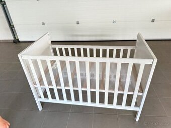 Dětská postýlka ikea bílá - 1