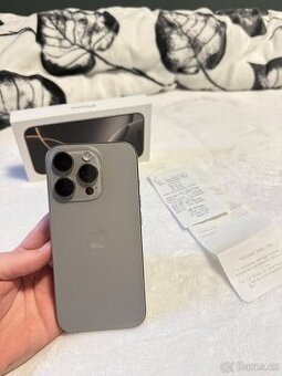 Iphone 16 pro 128gb, top stav, záruka 2027