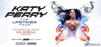 Katy Perry O2 aréna Praha - 3 vstupenky na sezení