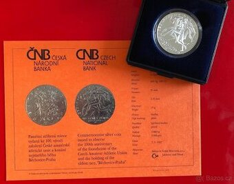 200 Kč - 1997 Běchovice PROOF, etue, certifikát ČNB