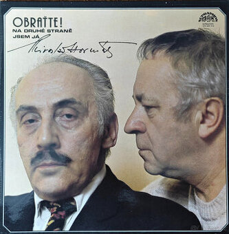 LP Miroslav Horníček a Miloš Kopecký – Obraťte (LP, 1979)