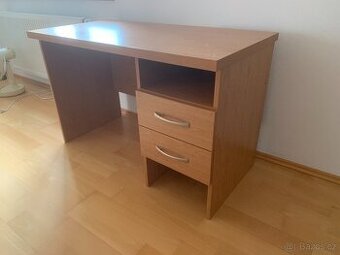 Psací stůl dřevotříska barva olše 60x120 A