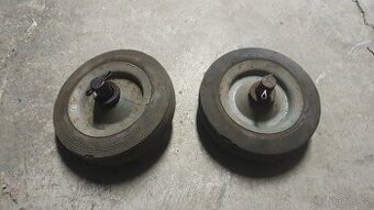 Pojezdová kolečka pogumovaná