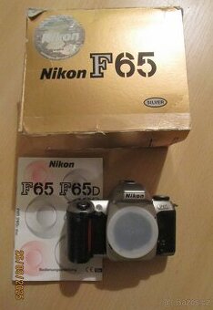 Nikon F65 AF zrcadlovka kinofilm-orig.balení,návodTOP stav